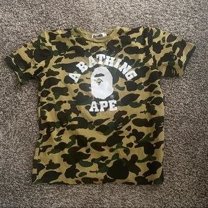 A Bathing Ape Camo T-shirt